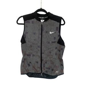 Nike Women's Medium Aeroloft Flash Reflective Running Vest Packable Lightweight